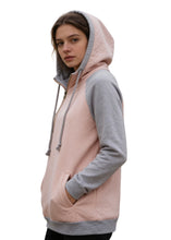 Load image into Gallery viewer, Double hood hoodie with pockets
