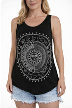 Load image into Gallery viewer, Tank top with sun
