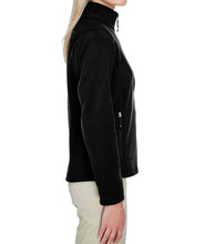 Load image into Gallery viewer, Ladies fleece jacket with zipper
