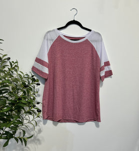 Ladies dusty rose 2XL tee