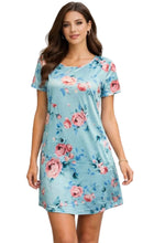 Load image into Gallery viewer, Floral dress with pockets
