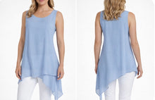 Load image into Gallery viewer, Tank top with irregular hem
