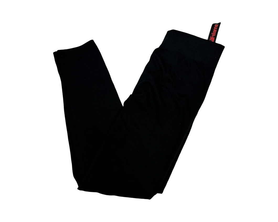 Black fleece leggings