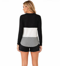 Load image into Gallery viewer, Waffle knit top with front knot

