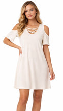 Load image into Gallery viewer, Cold shoulder crisis cross dresses on clearance
