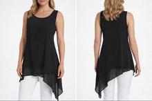 Load image into Gallery viewer, Tank top with irregular hem
