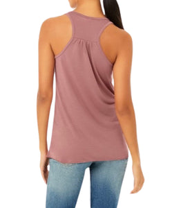 Flowy racerback tank top