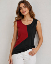 Load image into Gallery viewer, Colour block sleeveless top
