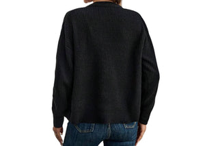 Button up knit sweater