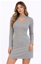 Load image into Gallery viewer, Choker style mini dress
