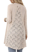 Load image into Gallery viewer, Lightweight cardigan with lace

