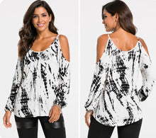 Load image into Gallery viewer, Tie-dye long sleeve top
