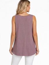 Load image into Gallery viewer, Light purple ribbed tank top
