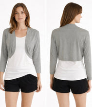 Load image into Gallery viewer, Open front shrug sweater
