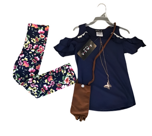 4 piece girls outfit
