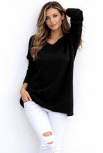 Load image into Gallery viewer, Super soft v-neck sweater
