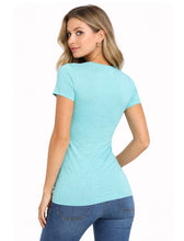 Load image into Gallery viewer, V-neck ladies tee
