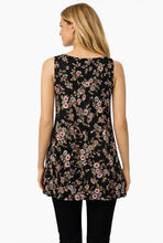 Load image into Gallery viewer, Loose flowy top with upper lace
