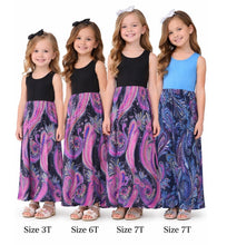 Load image into Gallery viewer, Girls maxi dresses
