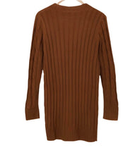 Load image into Gallery viewer, Button up acrylic knit cardigan with pockets
