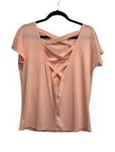 Load image into Gallery viewer, Tee with criss cross back
