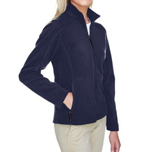 Load image into Gallery viewer, Ladies fleece jacket with zipper
