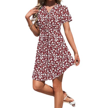 Load image into Gallery viewer, Super soft dress with pockets and decorative buttons
