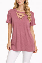 Load image into Gallery viewer, Criss cross tee
