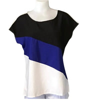 Load image into Gallery viewer, Block colored non stretch tee
