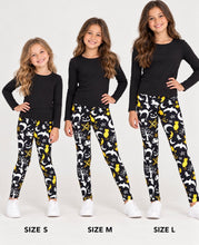 Load image into Gallery viewer, Kids Happy Halloween leggings
