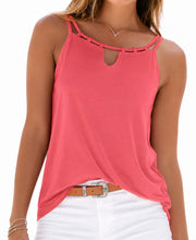 Load image into Gallery viewer, Tank top with cut out design
