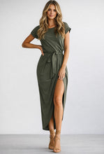 Load image into Gallery viewer, Maxi dress t-shirt style

