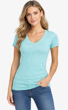 Load image into Gallery viewer, V-neck ladies tee

