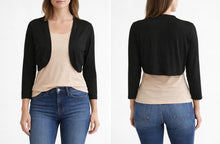 Load image into Gallery viewer, Open front shrug sweater

