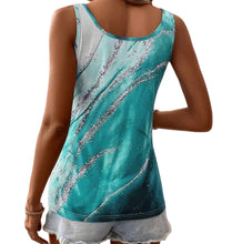 Load image into Gallery viewer, Marble print tank top
