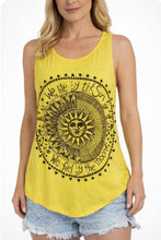 Load image into Gallery viewer, Tank top with sun
