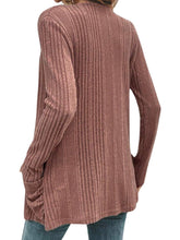 Load image into Gallery viewer, Dusty pink cardigan with pockets
