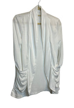 Load image into Gallery viewer, Lightweight white cardigan with pockets

