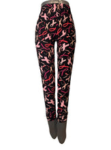 Load image into Gallery viewer, Breast cancer awareness leggings. Unlined.
