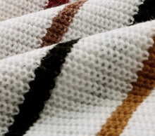 Load image into Gallery viewer, Multi coloured striped knit sweater
