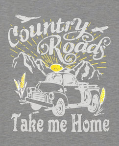 Plus size Country roads tee