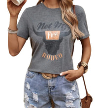 Load image into Gallery viewer, ‘Not my first rodeo’ tee
