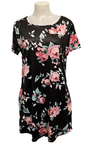 Floral dress with pockets