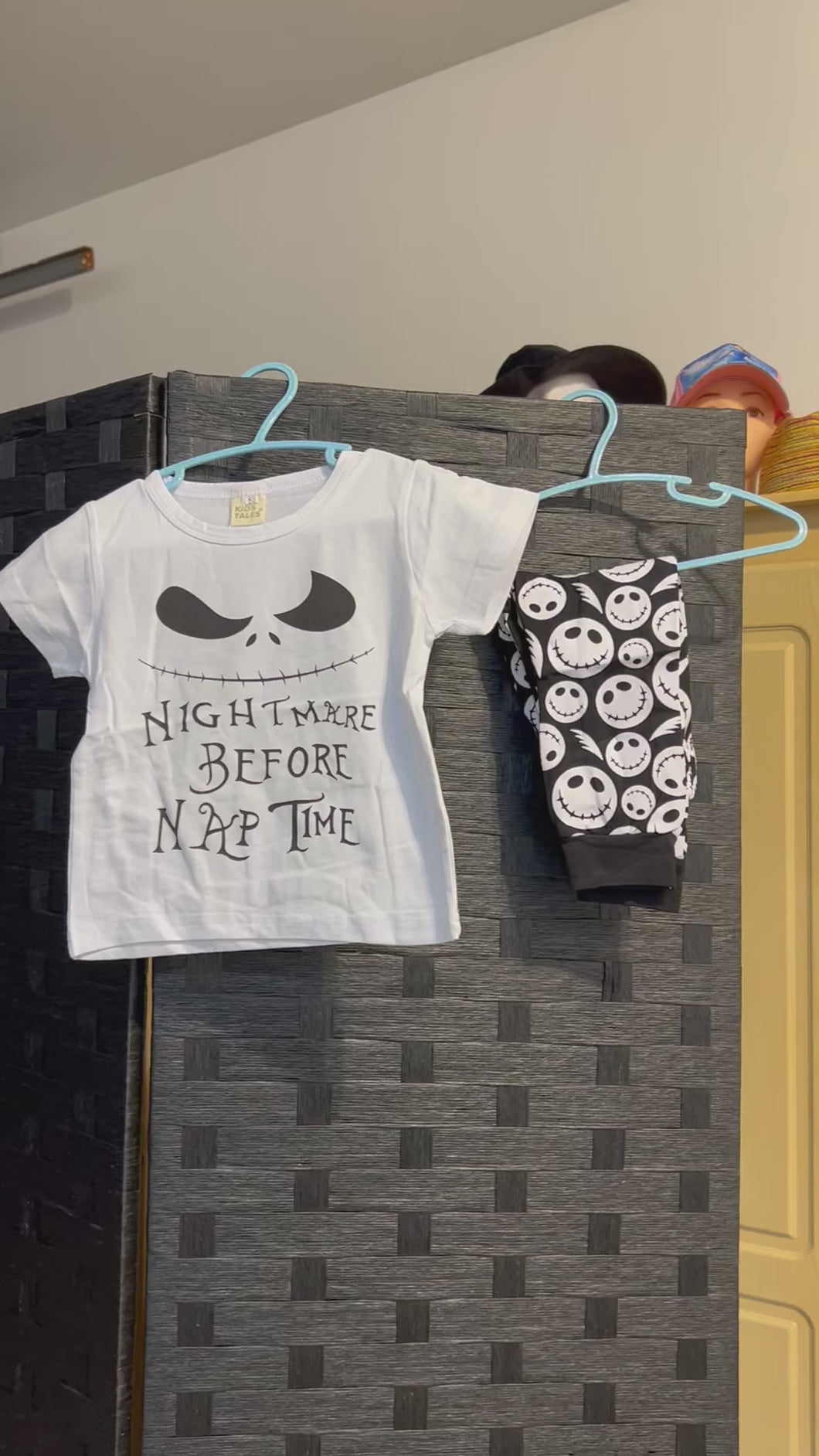 Nightmare before nap time 2 piece set