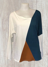 Load image into Gallery viewer, Lightweight color block sweater
