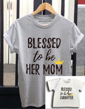 Load image into Gallery viewer, Mom &amp; Me Blessed T-shirts
