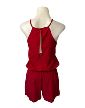 Load image into Gallery viewer, Halter style romper with elastic waist
