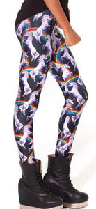 Unicorn patterned leggings