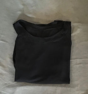 Lightweight long sleeve top with distressed cutout design