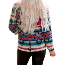 Load image into Gallery viewer, Aztec print ultra soft fleece hoodie
